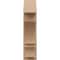 Ekena Millwork 8-in W x 20-in D x 32-in H Balboa Block Rough Cedar Woodgrain TimberThane Outlooker, Primed Tan OUTUR080X20X32BOA44RCPR - alternate 6